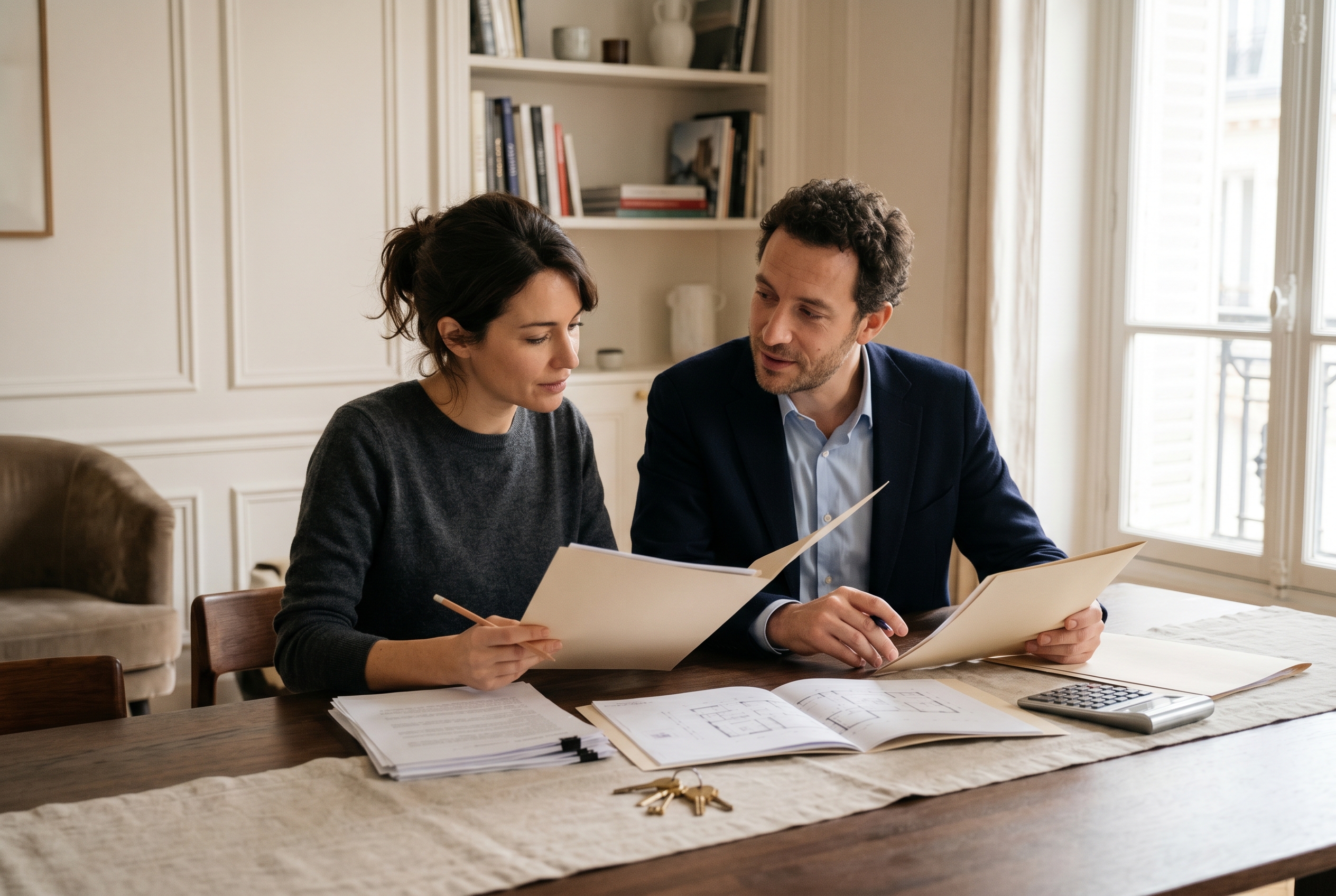 Couverture éditoriale premium InvestirFuté sur le choix entre un crédit immobilier sur 20 ans ou 25 ans en 2026
